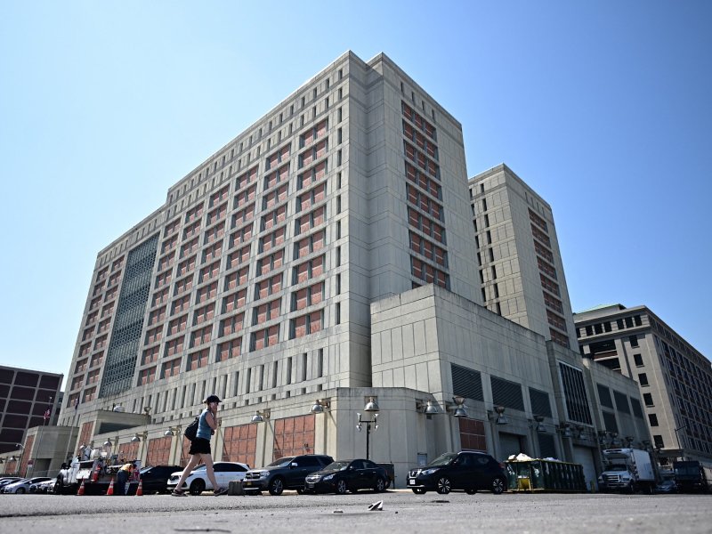 El Centro de Detención Metropolitano de Nueva York (MDC, en sus siglas en inglés), la prisión federal de Nueva York donde está preso Nicolás Maduro. / Foto AFP