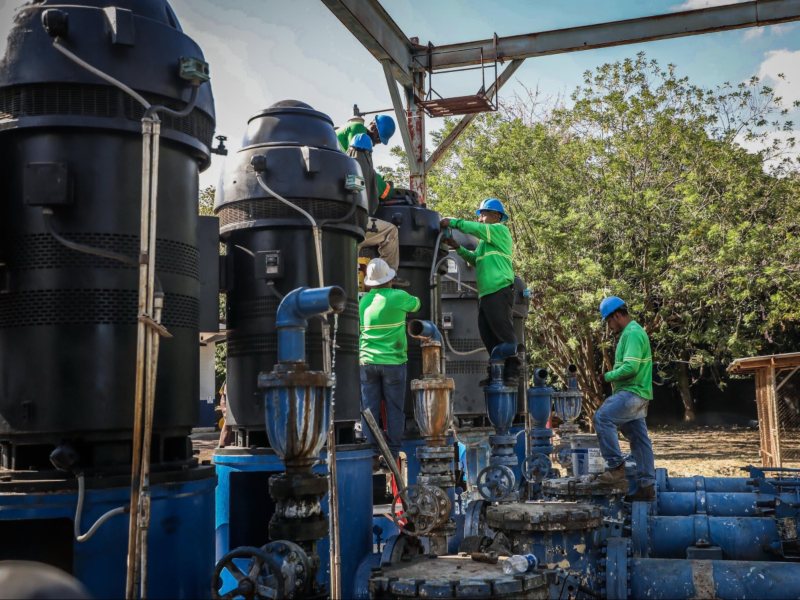 La ANDA ejecutó trabajos técnicos en la Estación Central del Sistema Zona Norte, infraestructura que abastece al 30 % del Gran San Salvador.