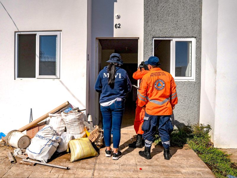 Varias familias de Quartier 11 reportaron afectaciones materiales tras la acumulación de agua en la zona residencial de Ciudad Marsella.