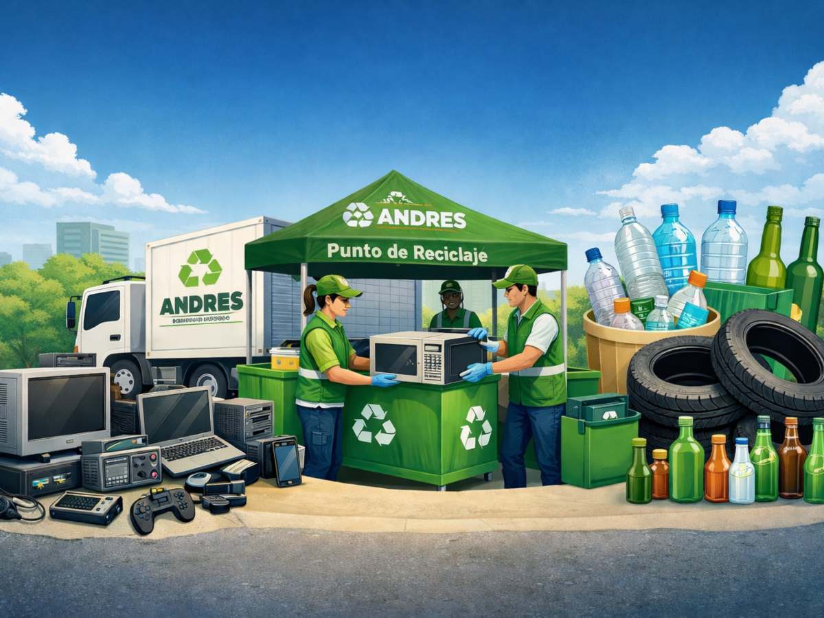 La correcta disposición de electrónicos y materiales reciclables protege el ambiente y la salud de las comunidades.