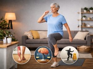 Mantenerse en un pie: una prueba sencilla que puede decir mucho sobre tu salud