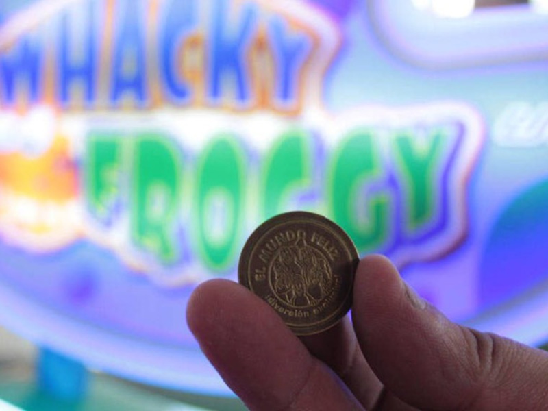 Los "token" eran personalizados, y solo con estos podían usarse los juegos.