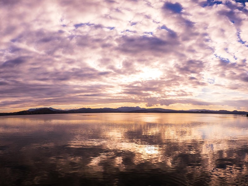 Lago de Güija, ubicado en el municipio de Metapán, al norte del departamento de Santa Ana.