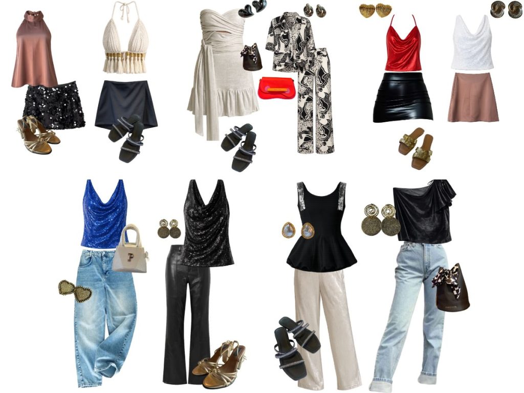 Esta es una inspiración hecha a partir de vestuario de diseñador salvadoreño. Imagen/ cortesía Shop ;Mos