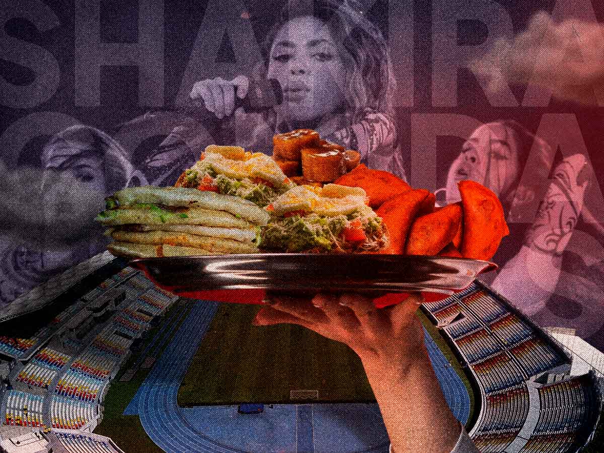 La cantante colombiana cerró su tercera noche en el país con un detalle que sus fans celebraron en redes sociales, donde presumió sabores muy propios de la cocina salvadoreña.