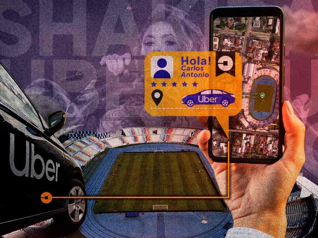 ¿Cuáles son los puntos para pedir Uber durante el concierto de Shakira en El Salvador?