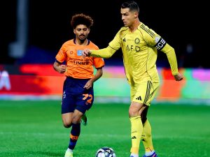 Cristiano Ronaldo con el Al Nassr. Foto X Al Nassr