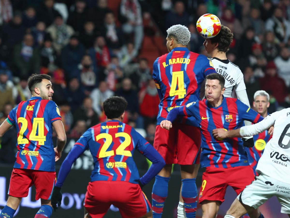 Barcelona está en semifinales de Copa del Rey tras vencer 2-1 al Albacete