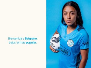 Nicolle Amaya ficha por Belgrano. Foto IG Belgrano Femenino