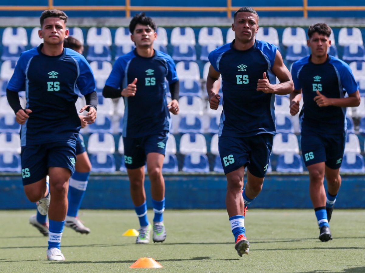 Selecta Sub-20 lista para debutar en el Clasificatorio CONCACAF rumbo al Premundial. Foto X Selecta