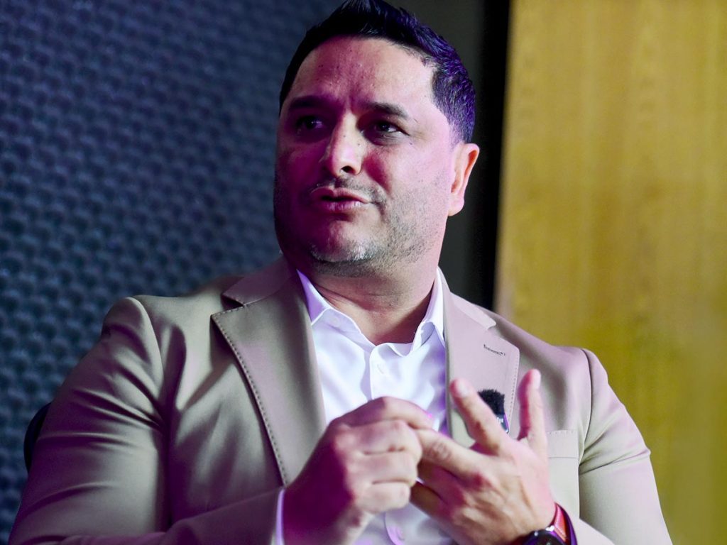 José Ortiz, empresario costarricense, es presidente deportivo del Inter FA. / Foto Emerson del Cid, elsalvador.com