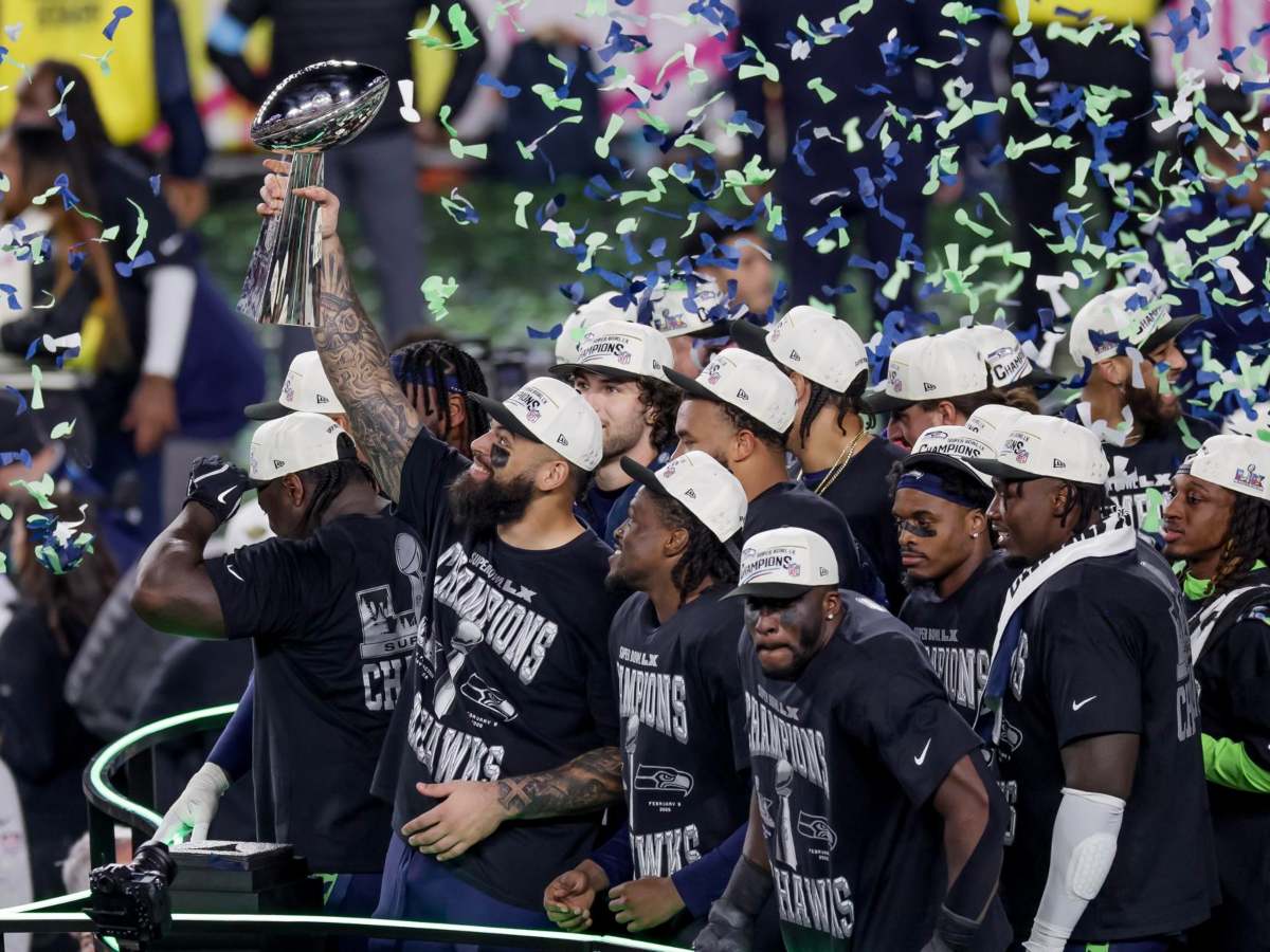 Seattle Seahawks campeones del Super Bowl de la NFL. Foto EFE