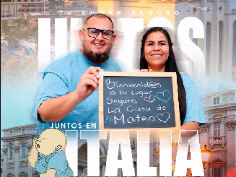 SoyaCity y Tati compartirán en Italia el impacto social de La Casa de Mateo.