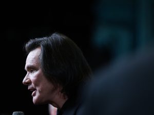 La nueva apariencia de Jim Carrey. Foto AFP