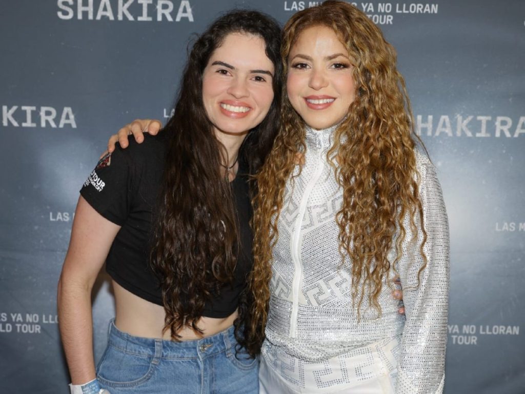 En Ciudad de México logró cumplir otro sueño: conocer a Shakira en un meet and greet. Fotografía/ cortesía