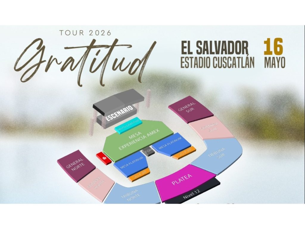 Los precios para el concierto de Marco Antonio Solís en El Salvador van desde $35 hasta $295, según la localidad. Imagen/ Cortesía