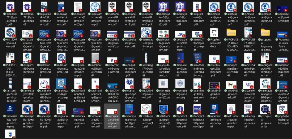 La Federación Salvadoreña de Fútbol (FESFUT) anunció a los 10 finalistas del concurso para diseñar los nuevos logos institucionales y de las selecciones nacionales, como parte de la campaña “Nueva era, nueva imagen”.