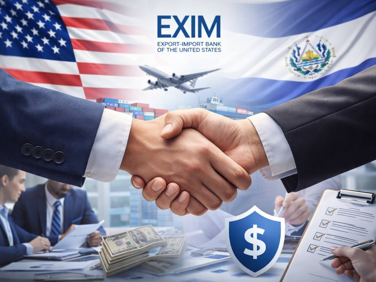 El Banco EXIM refuerza la cooperación económica entre Estados Unidos y El Salvador mediante soluciones de financiamiento que impulsan el comercio y la competitividad internacional.
