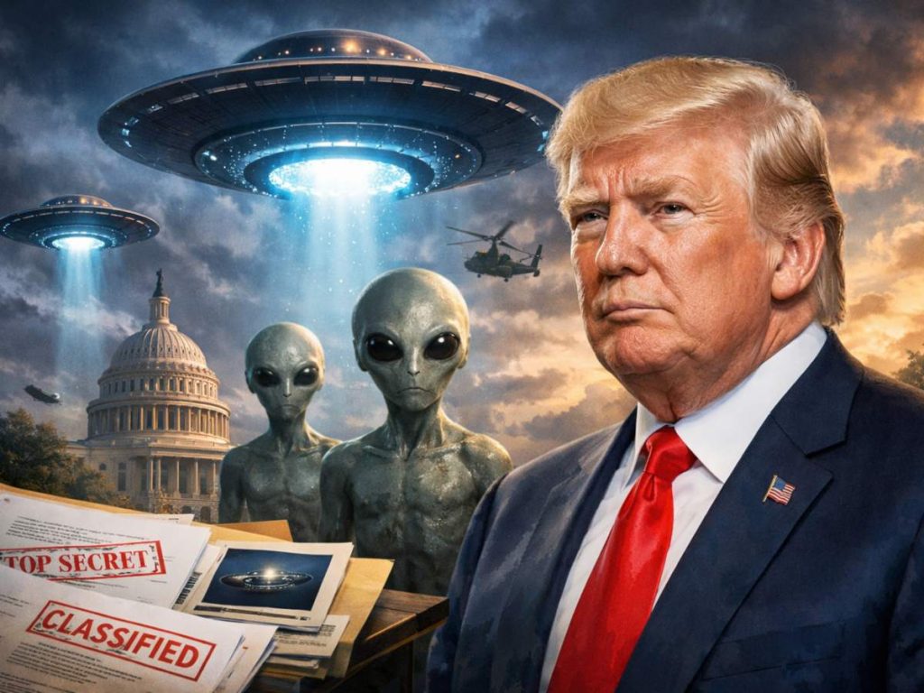 Trump ordena liberar archivos sobre ovnis y vida extraterrestre