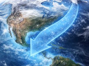 Una ondulación de la corriente polar permite que masas de aire frío provenientes del Ártico desciendan hacia Centroamérica, afectando temporalmente el clima en El Salvador.