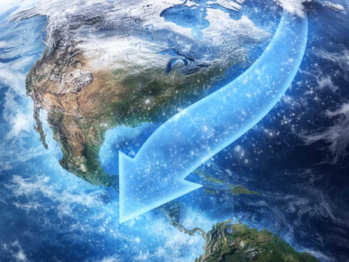 Una ondulación de la corriente polar permite que masas de aire frío provenientes del Ártico desciendan hacia Centroamérica, afectando temporalmente el clima en El Salvador.