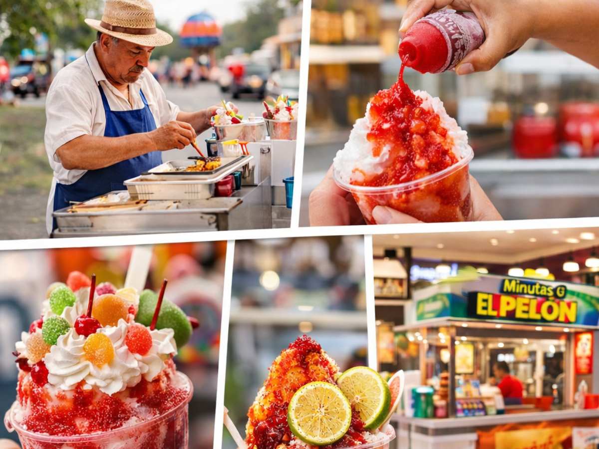 Minutas tradicionales y gourmet se convierten en el mejor alivio ante el calor, una costumbre que se mantiene viva en calles, parques y centros comerciales de El Salvador.