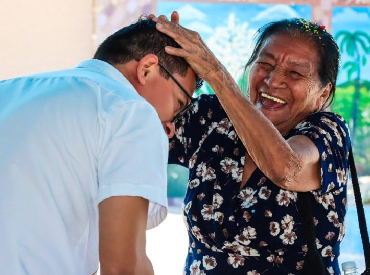 La Cofradía de las Comadres, también conocida como las Mariítas, lideró la celebración en Cuisnahuat.