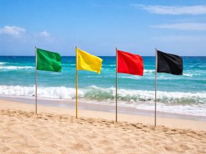 Bandera-colores-playa-vacaciones