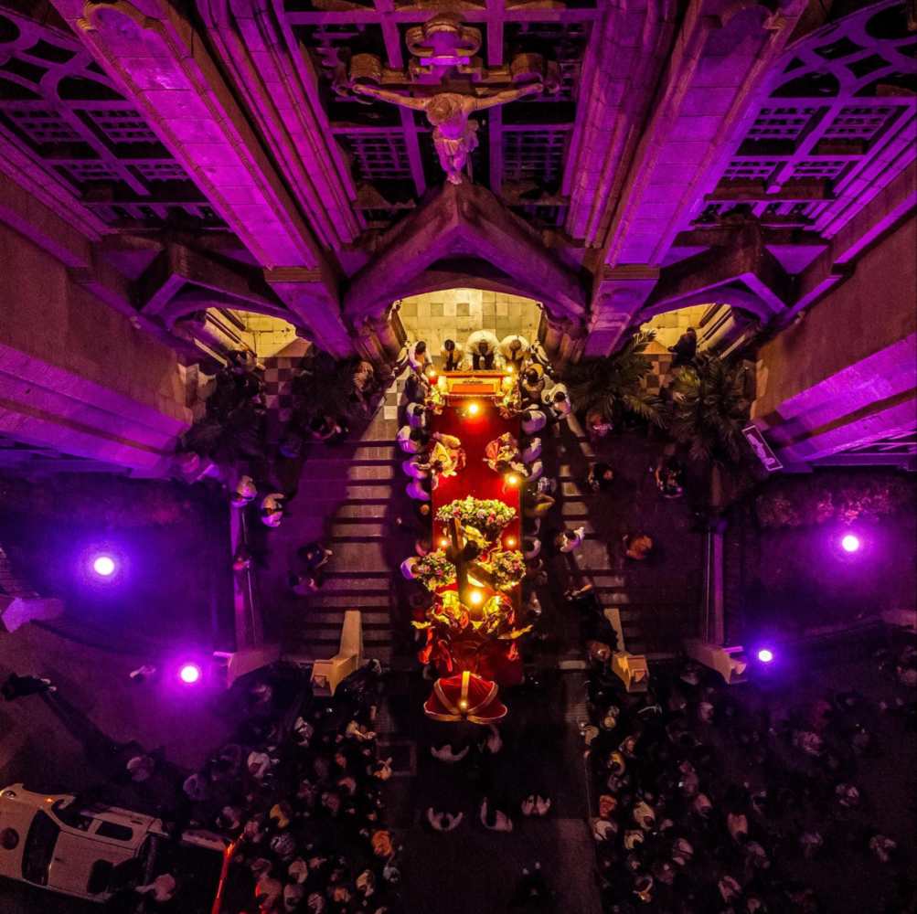 La feligresía católica vivió con devoción el cuarto viernes de Cuaresma previo a la celebración de la Semana Santa.