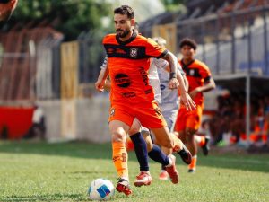 Gregori Díaz anotó para Águila contra Metapán. Foto X Águila