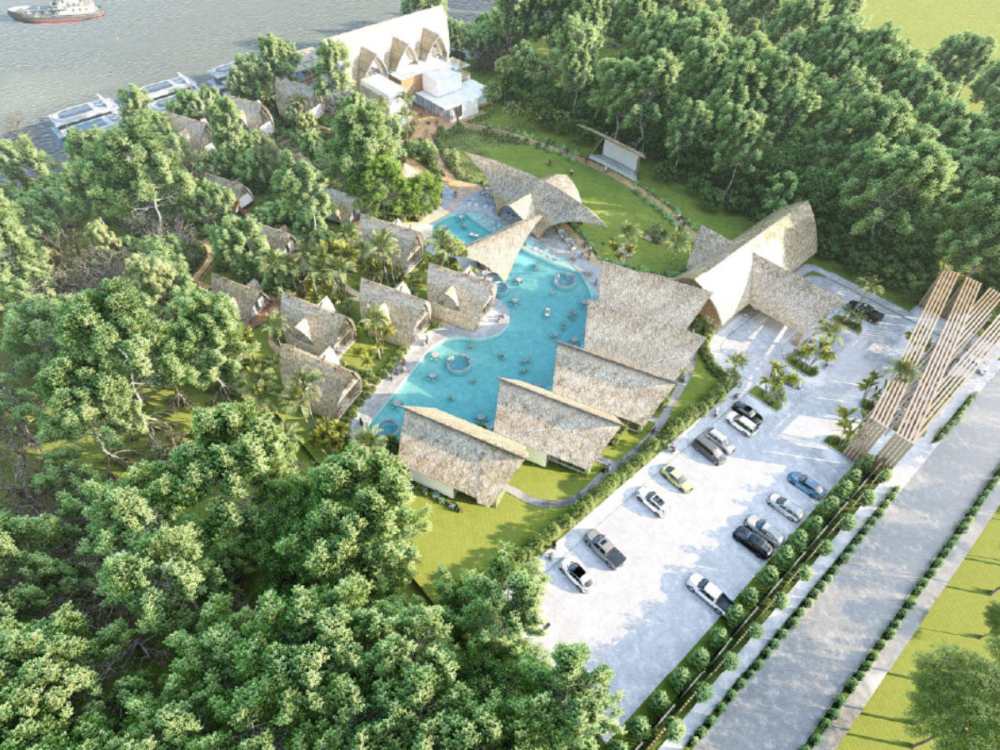Amaití Resort & Spa comenzó su construcción en el Estero de Jaltepeque con una inversión millonaria.