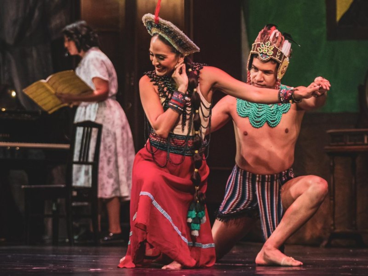 El Ballet Folklórico Nacional presenta el espectáculo “Mujer de las Américas” en homenaje a María de Baratta. Fotografía/ Ministerio de Cultura