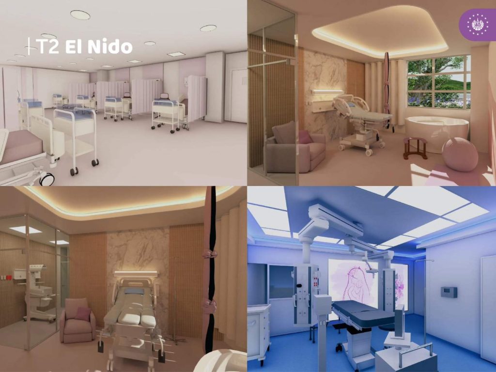 El Nido estará compuesto por dos torres que concentrarán la atención materno perinatal.