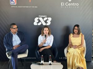 Michelob trae la experiencia NBA al Centro Histórico. Foto Cortesía