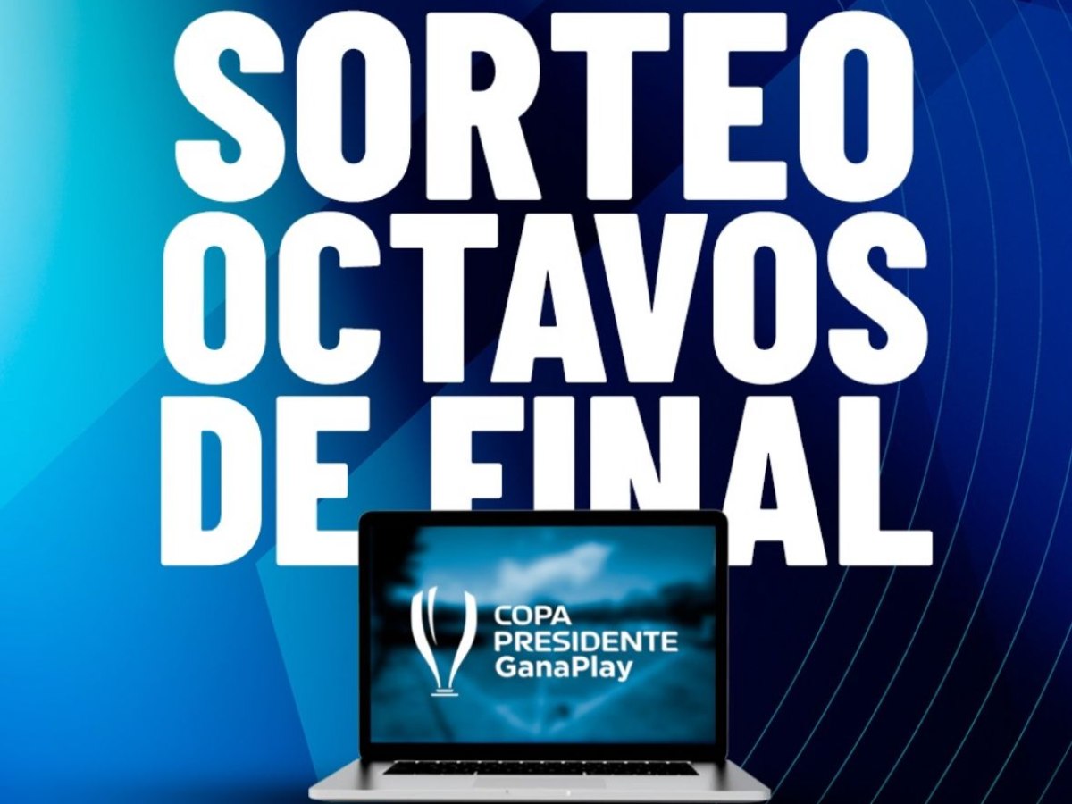 Sorteo de Octavos de Final de la Copa Presidente. Foto Cortesía INDES