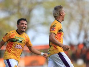 Plantense celebra victoria ante Águila en el Clausura 2026. Foto FB Platense