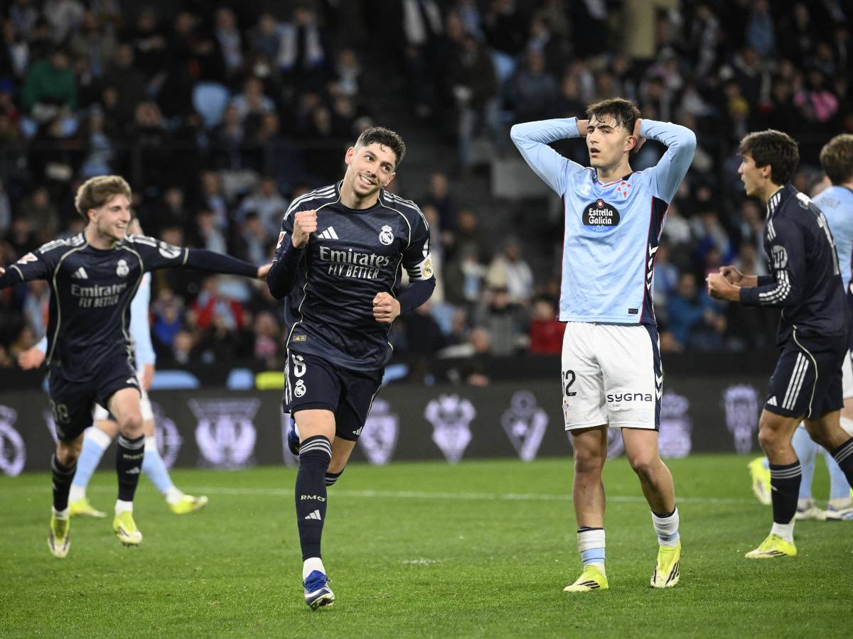 Real Madrid vence al Celta y vuelve al segundo puesto de La Liga