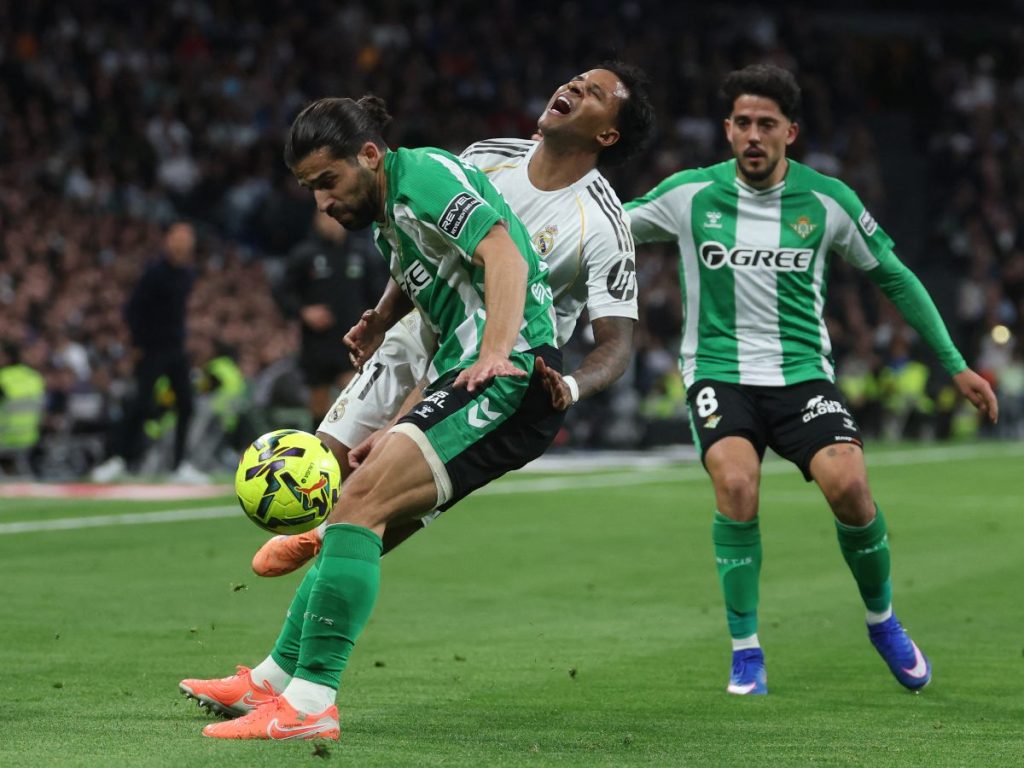 Rodrygo, del Real Madrid, no fue convocado con Brasil por lesión. Foto AFP