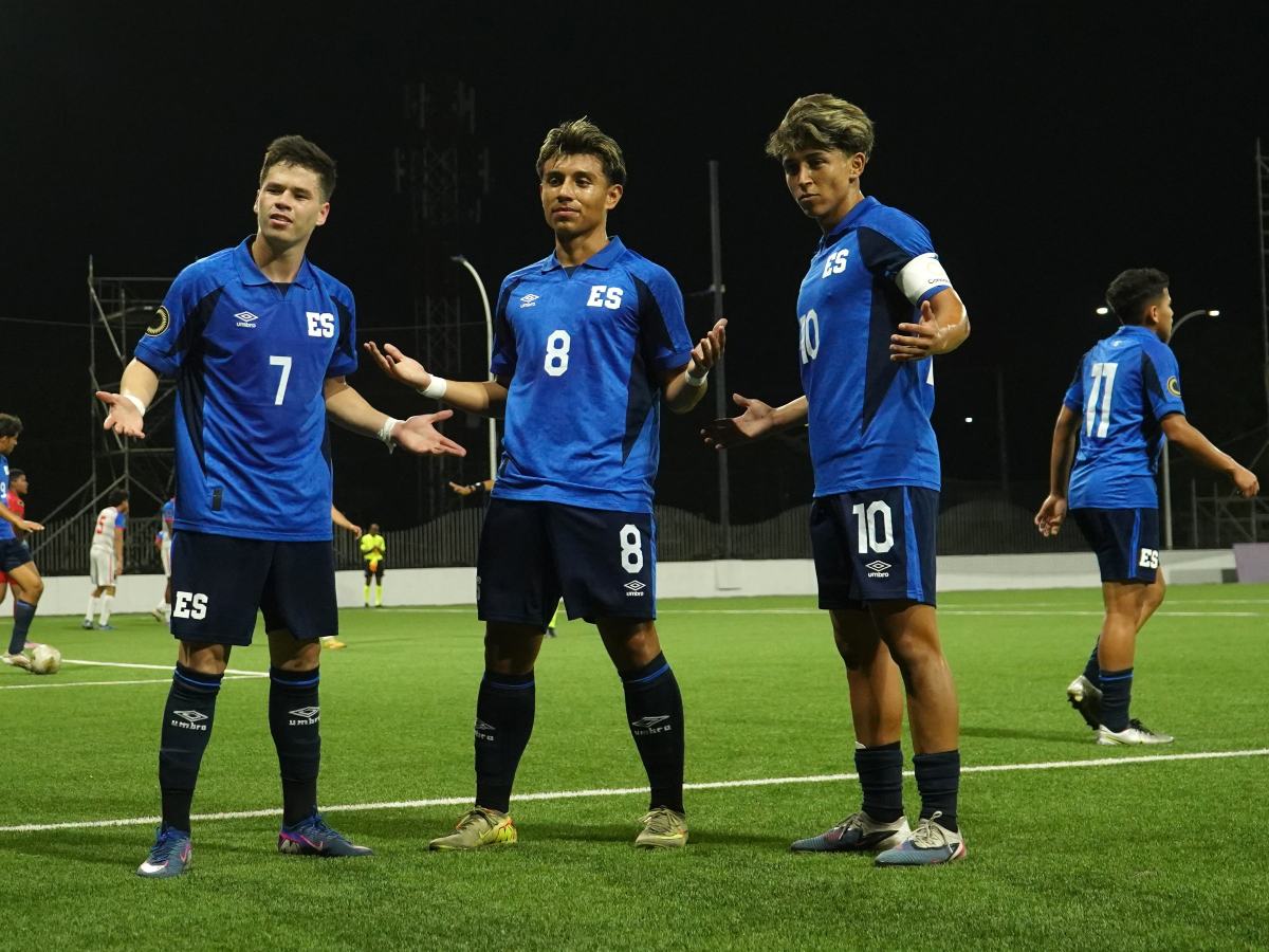 Selecta Sub-20 goleó a Belice. Foto X Selecta