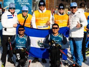 David Chávez finaliza en el puesto 27 y Jonathan Arias en el 36. Antes de estos Juegos de Invierno de Milano Cortina. Foto IG OneTeamSv