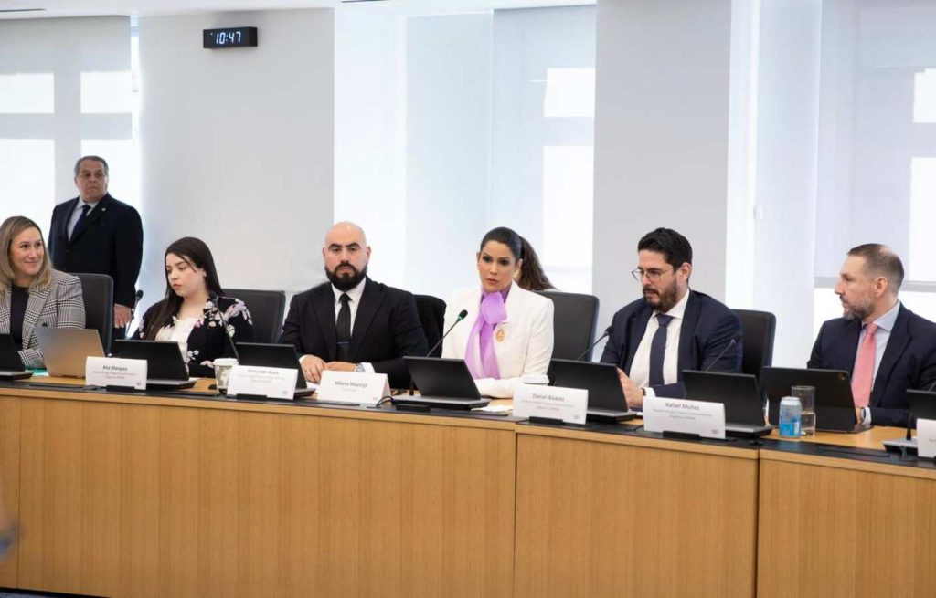 La firma del acuerdo se realizó durante reuniones sostenidas en el Instituto de Energía Nuclear en Estados Unidos.