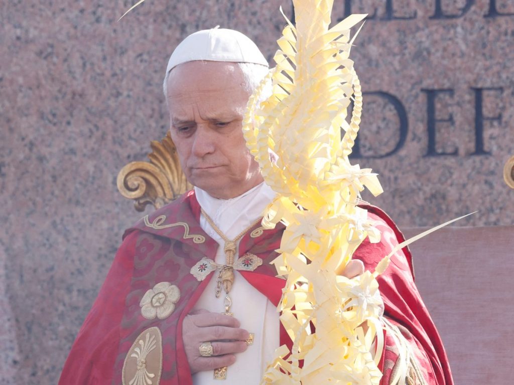 El papa León XIV llamó a la paz durante la misa del Domingo de Ramos en la Plaza de San Pedro ante miles de fieles.