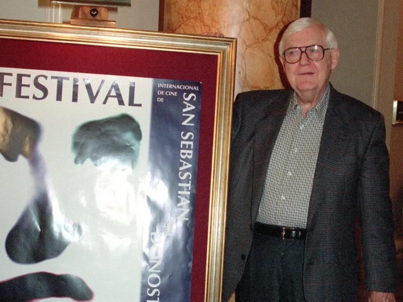 Robert Wise, director de la famosa película «West Side Story» en 1994.