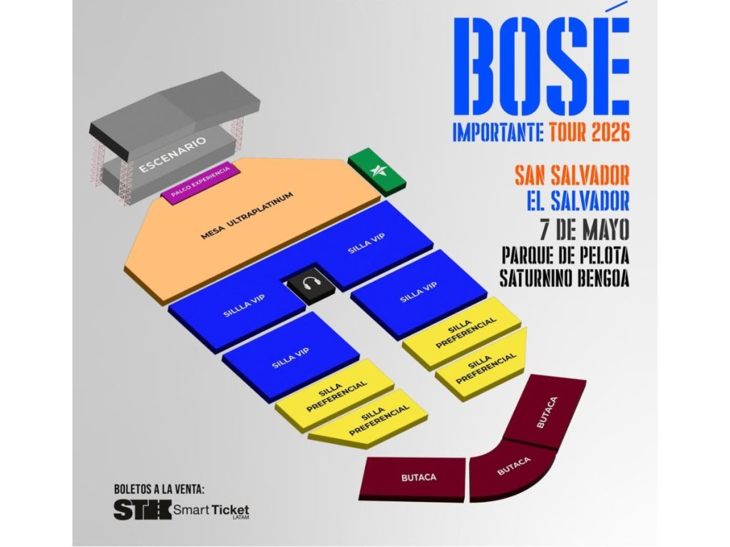 Localidades para Miguel Bosé. Imagen/ cortesía