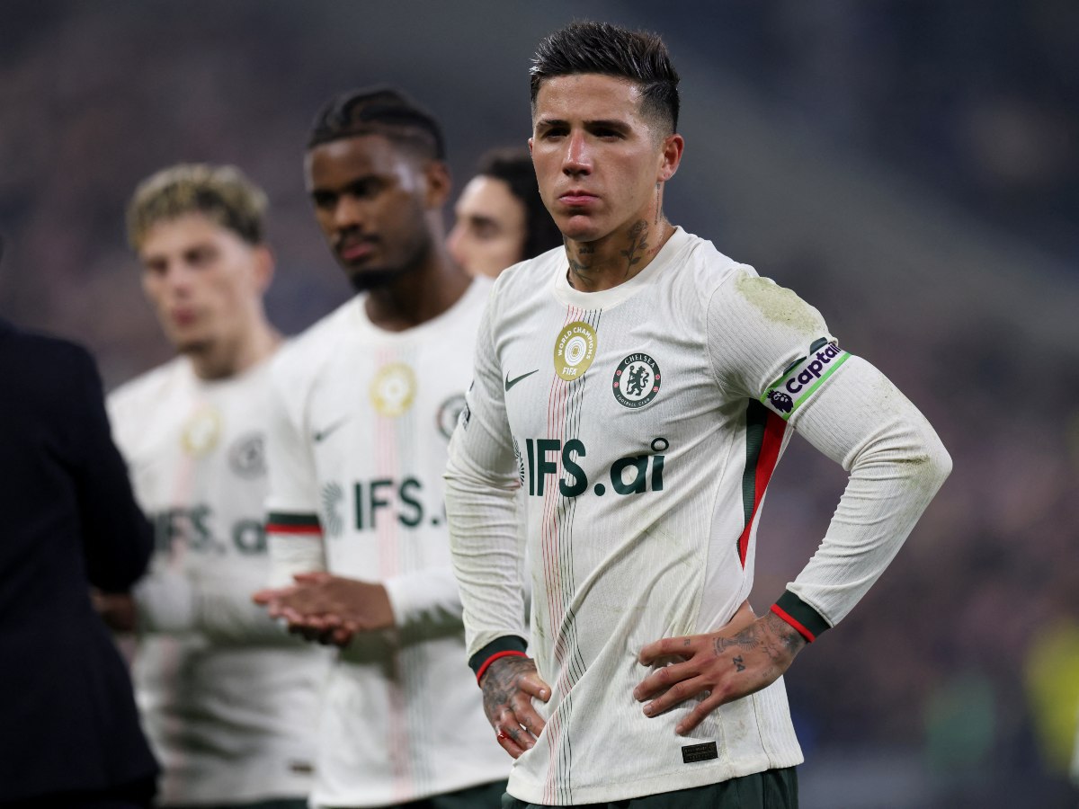 Enzo Fernández le dio un guiño al Real Madrid. Foto AFP