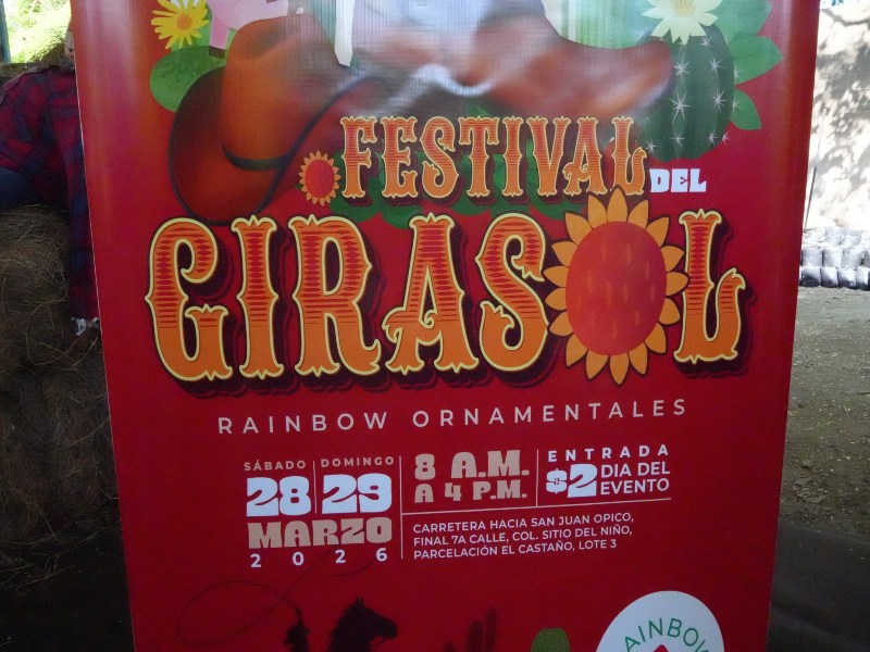 El festival se realizará el sábado 28 y domingo 29, en horario de 8:00 de la mañana a 4:00 de la tarde.