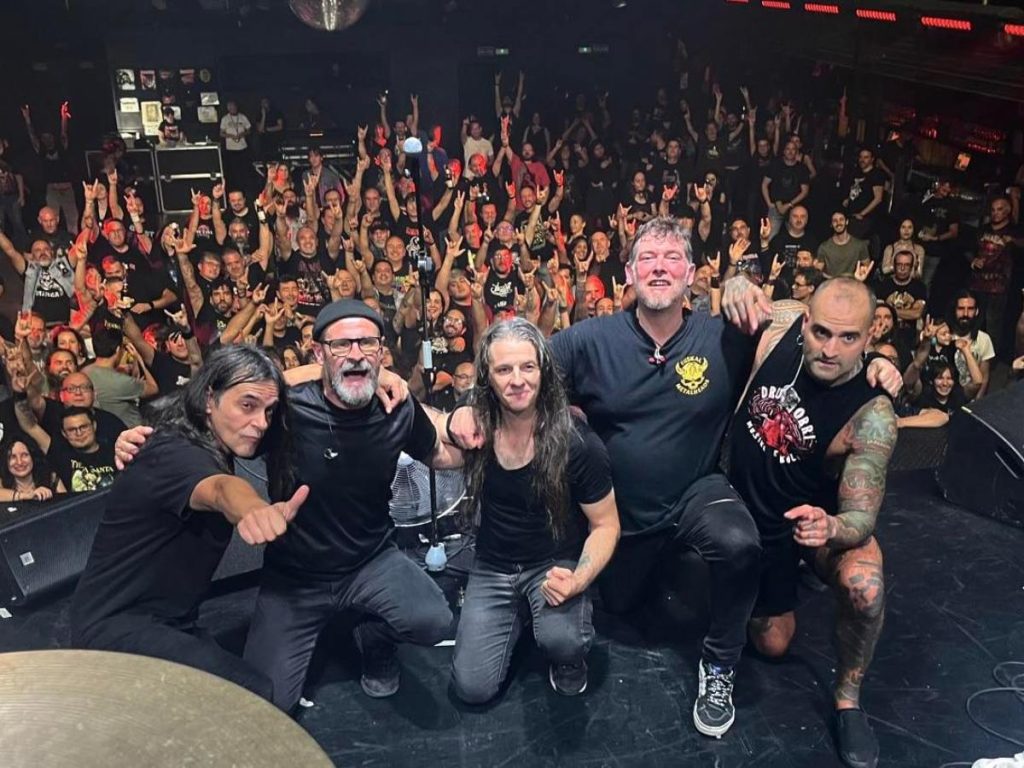Tierra Santa llevará su heavy metal épico al escenario salvadoreño con himnos de su trayectoria. Fotografía/ cortesía