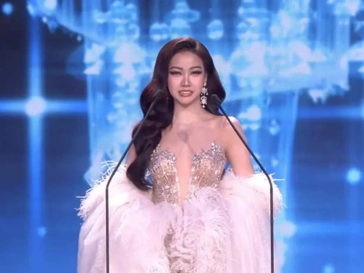 Kamolwan Chanago enfrentó un inesperado percance durante la preliminar del Miss Grand Tailandia 2026.
