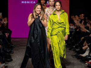 La diseñadora salvadoreña presentó una colección sofisticada y versátil en la Semana de la Moda Guatemala 2026.