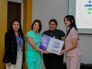 Mujeres migrantes retornadas participaron en el encuentro realizado en Chalatenango.